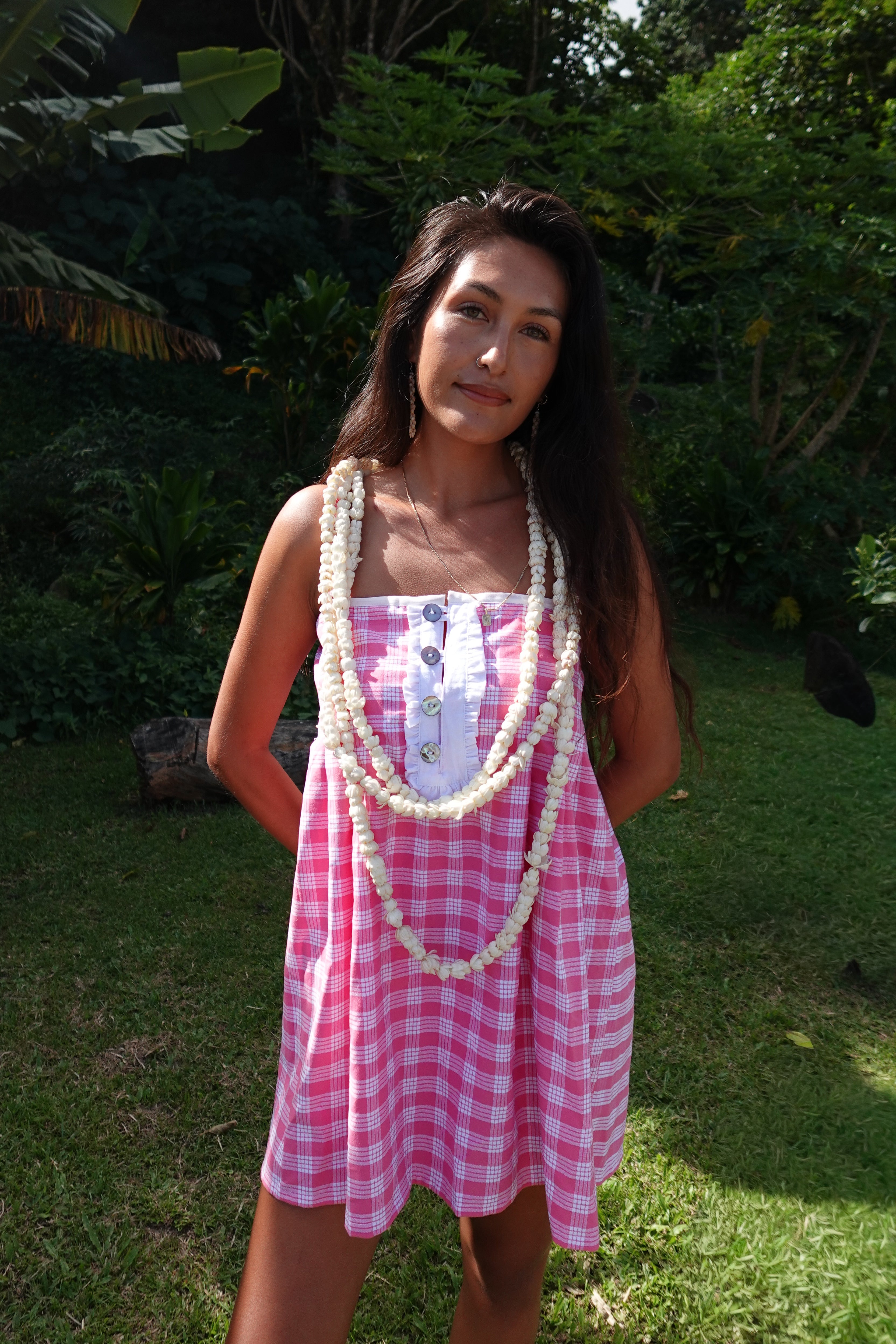 LUXE Palaka Mini Dress