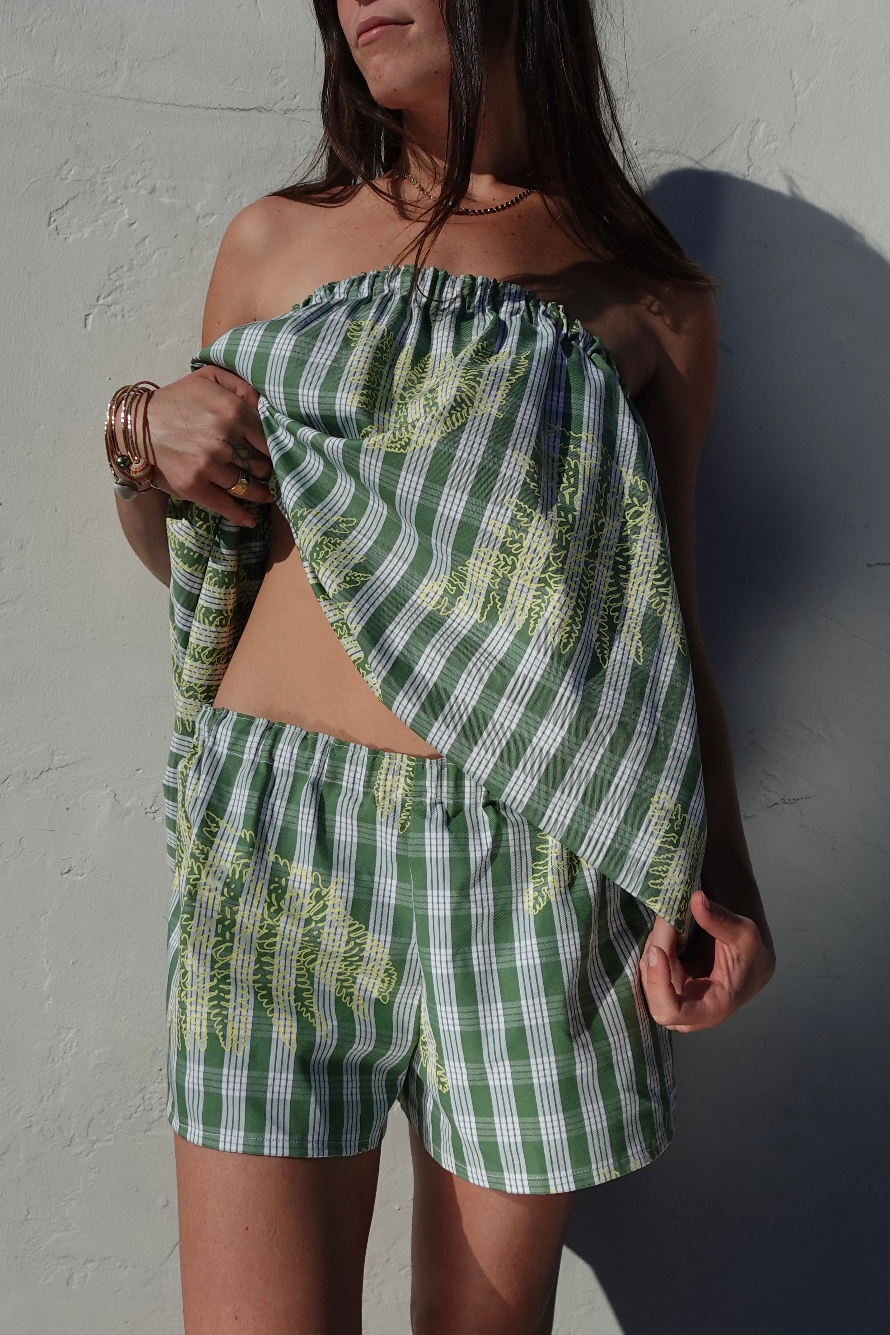 Tiana Dress Set in Green