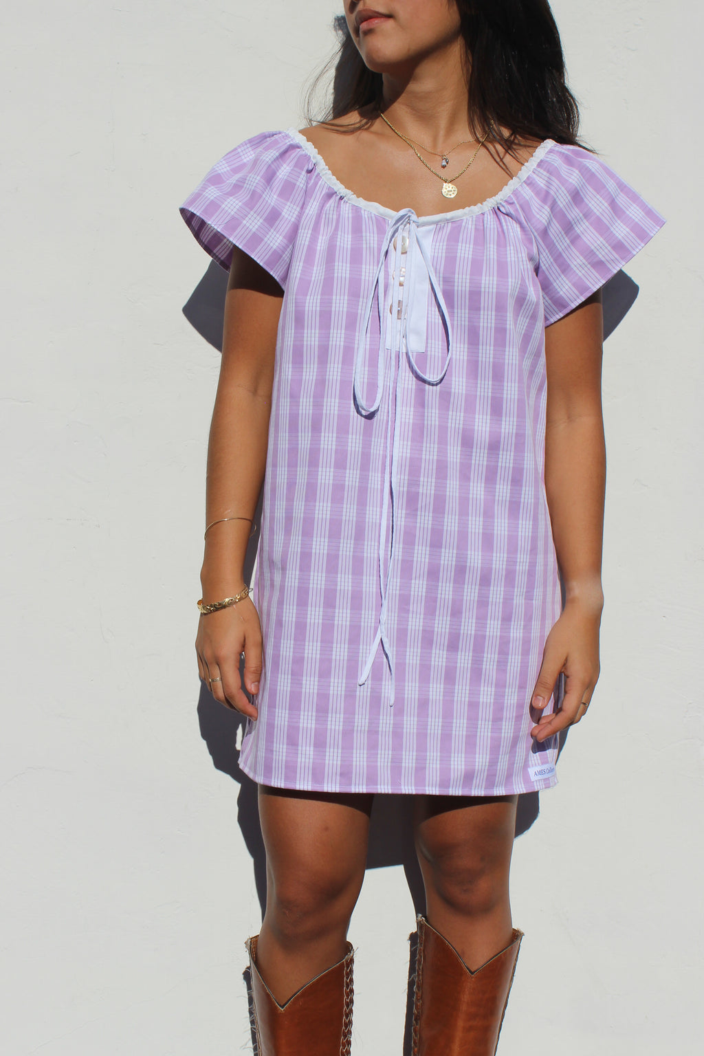 Malia Dress in  Lavender