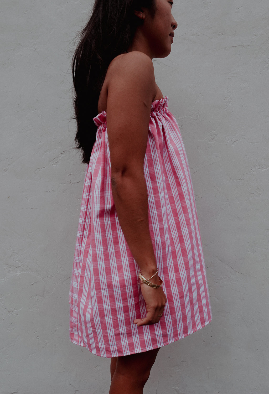 Gabby Mini Dress in Pink