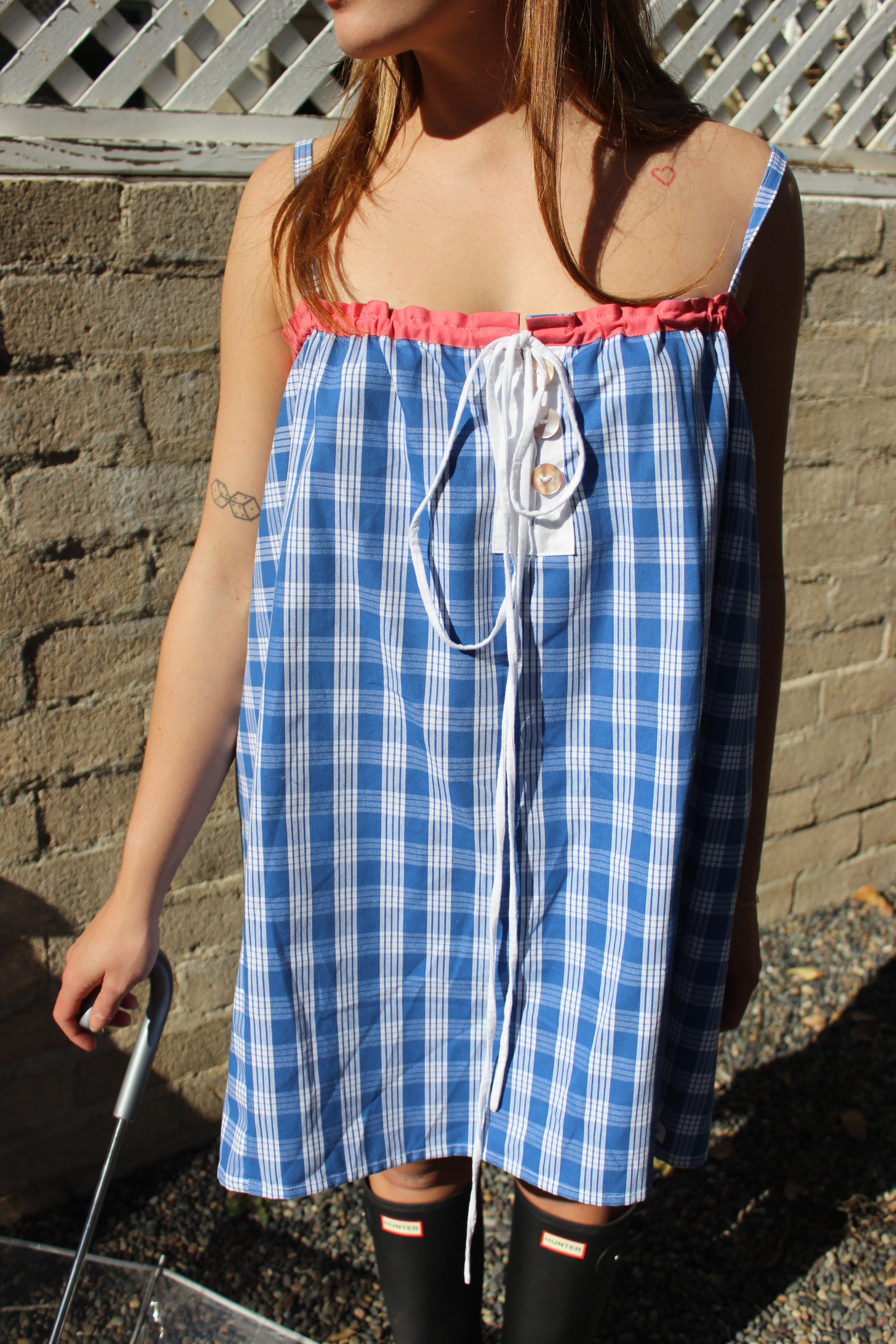 LUXE Royal Palaka Mini Dress