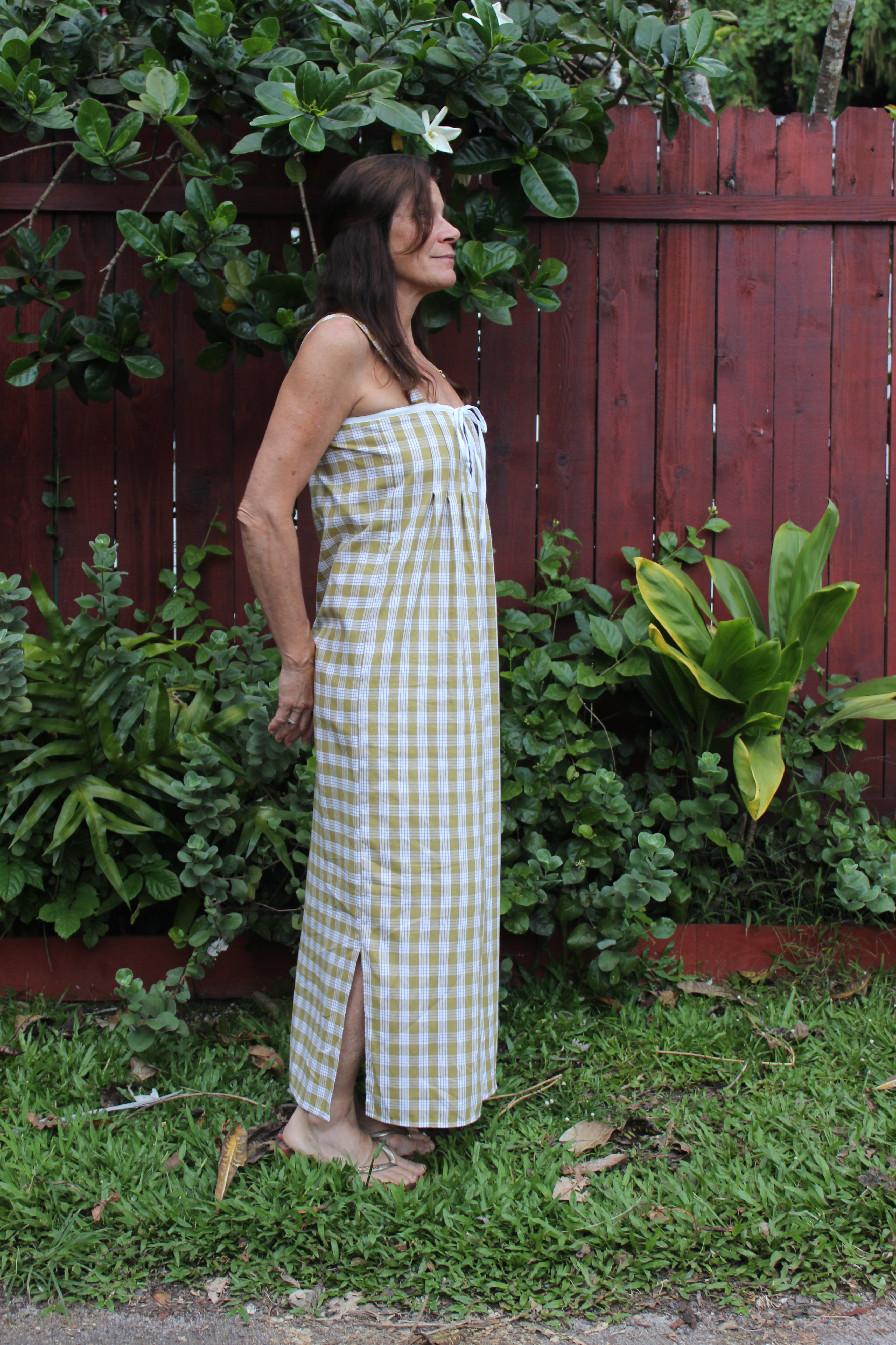 Shelby Maxi in Khaki