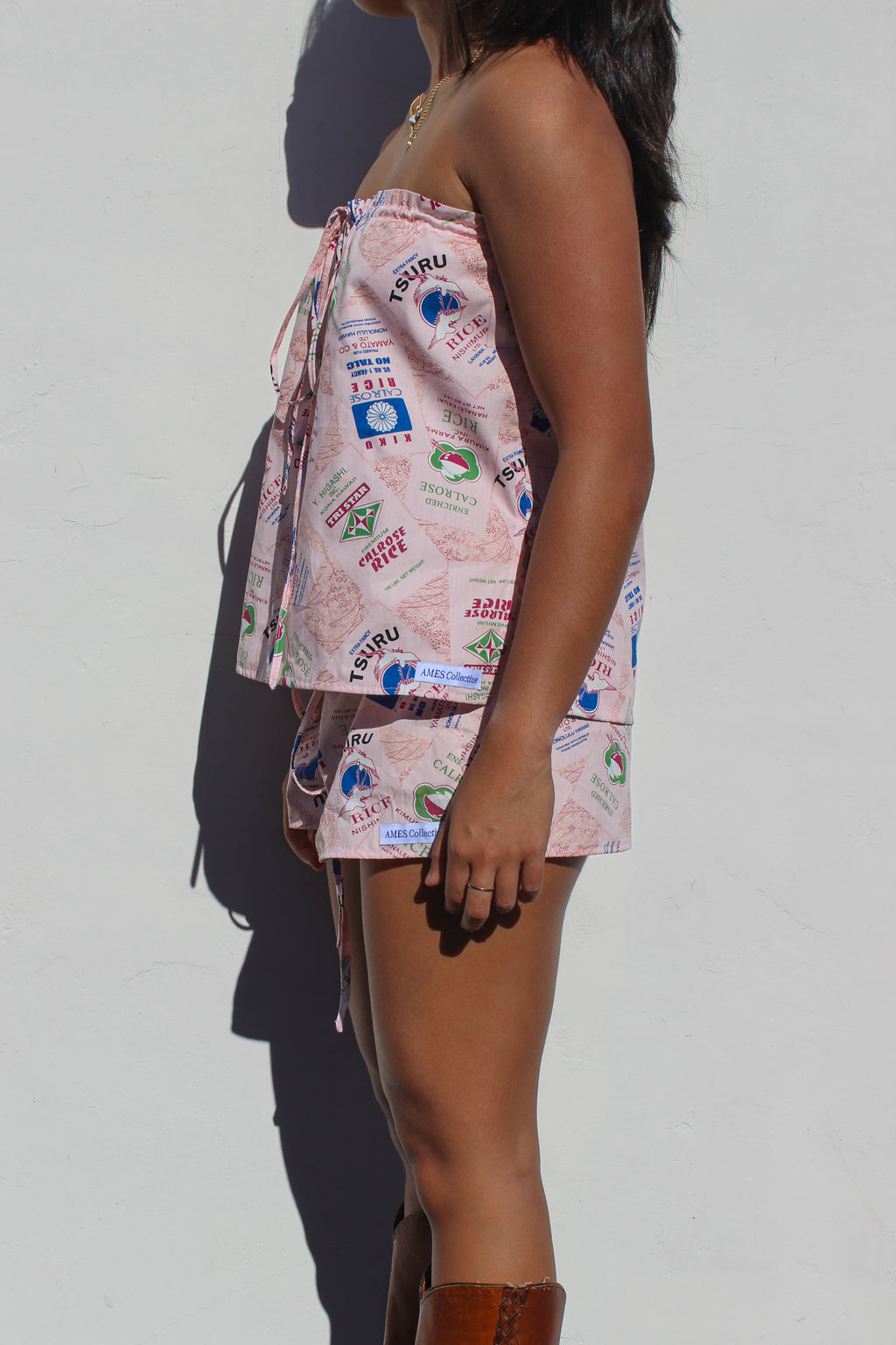 VINTAGE RICE Set in Pink