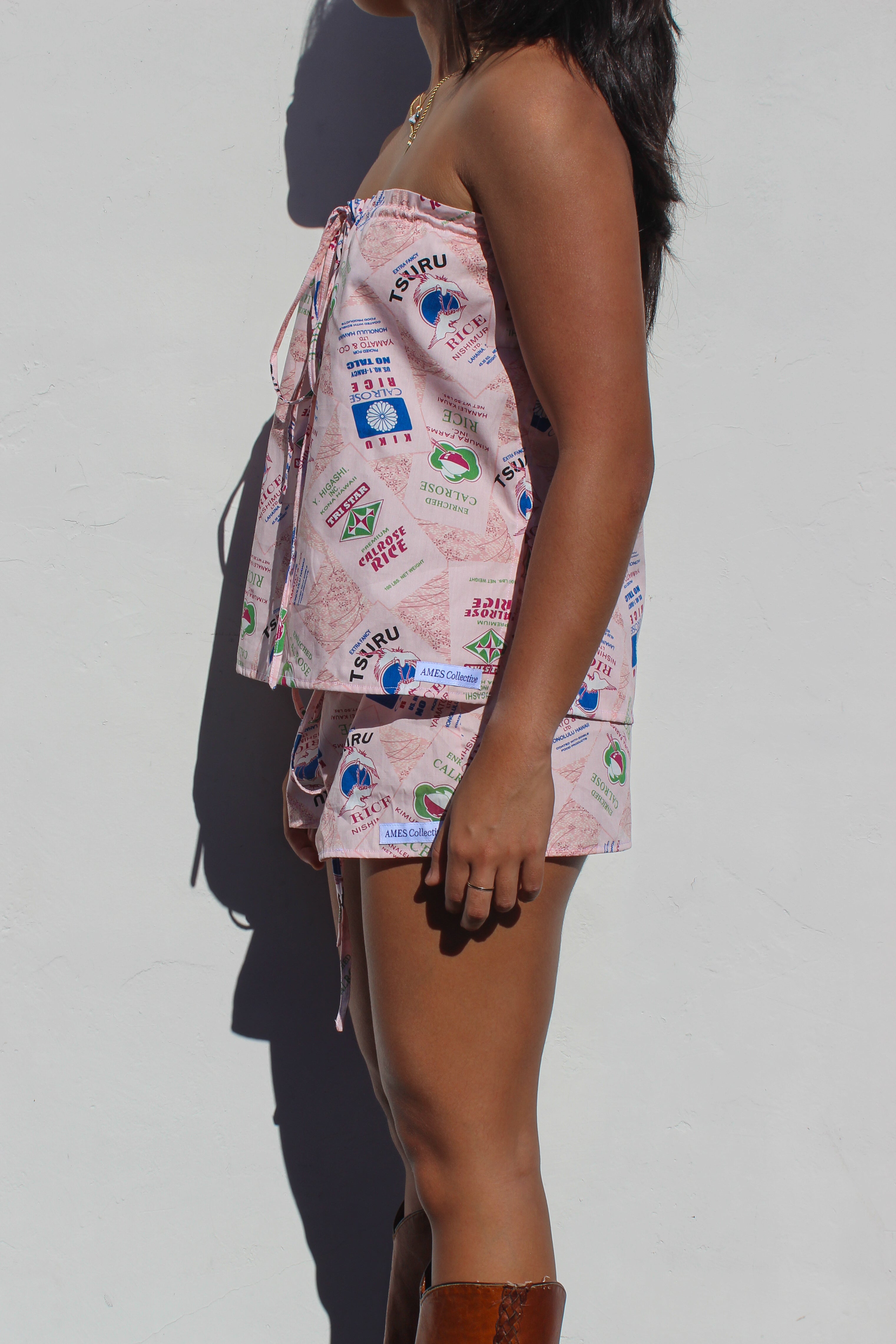 VINTAGE RICE Set in Pink