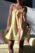 Makenna Dress in Yellow