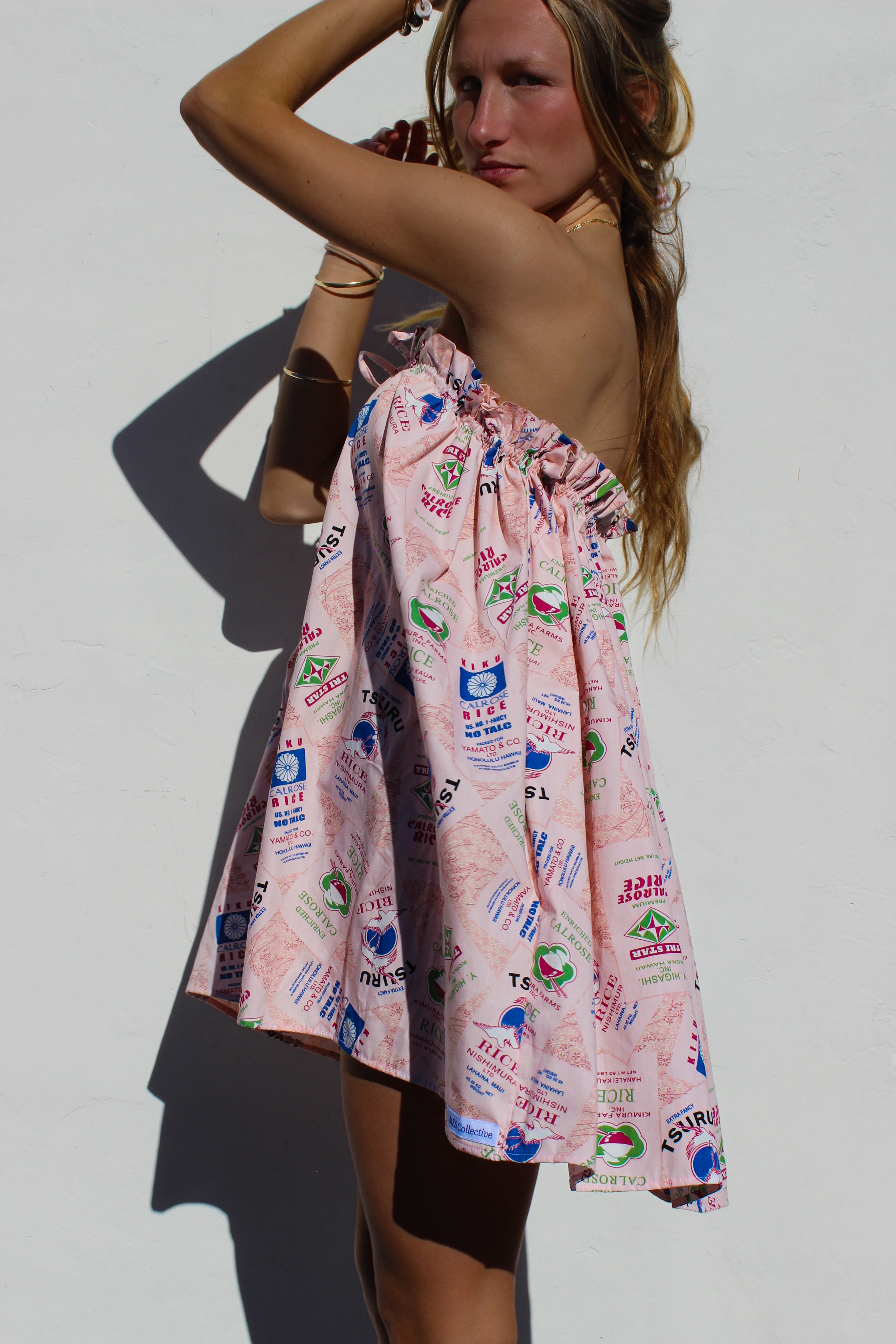 VINTAGE RICE Dress in Pink