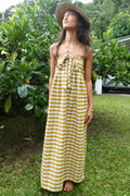 Lia Maxi Dress in Rust