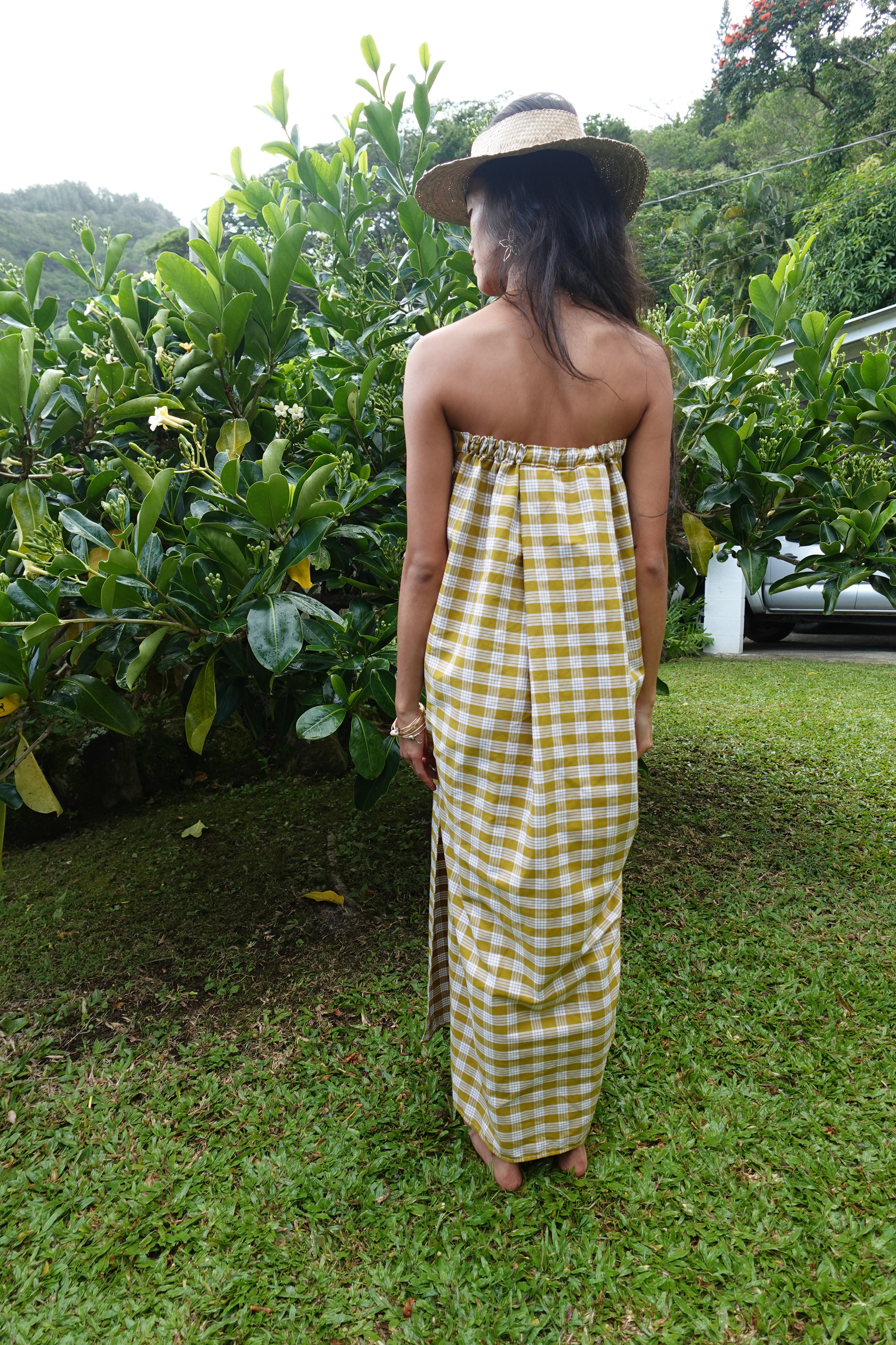 Lia Maxi Dress in Rust