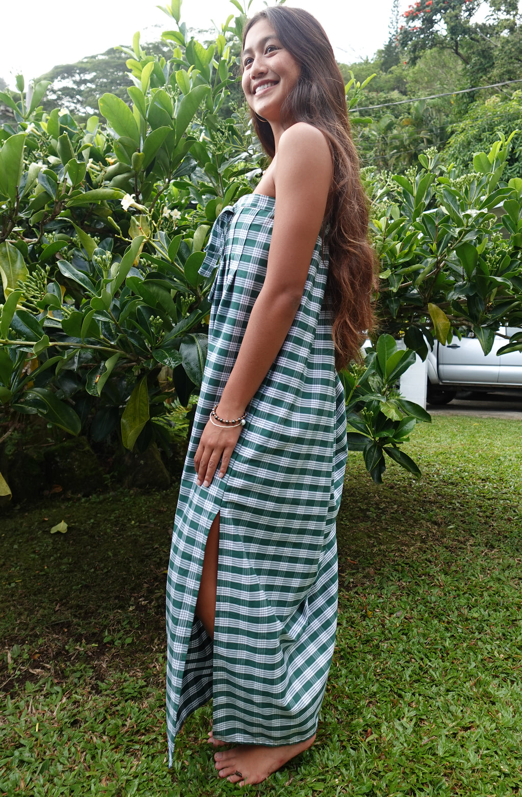 Lia Maxi Dress in Green