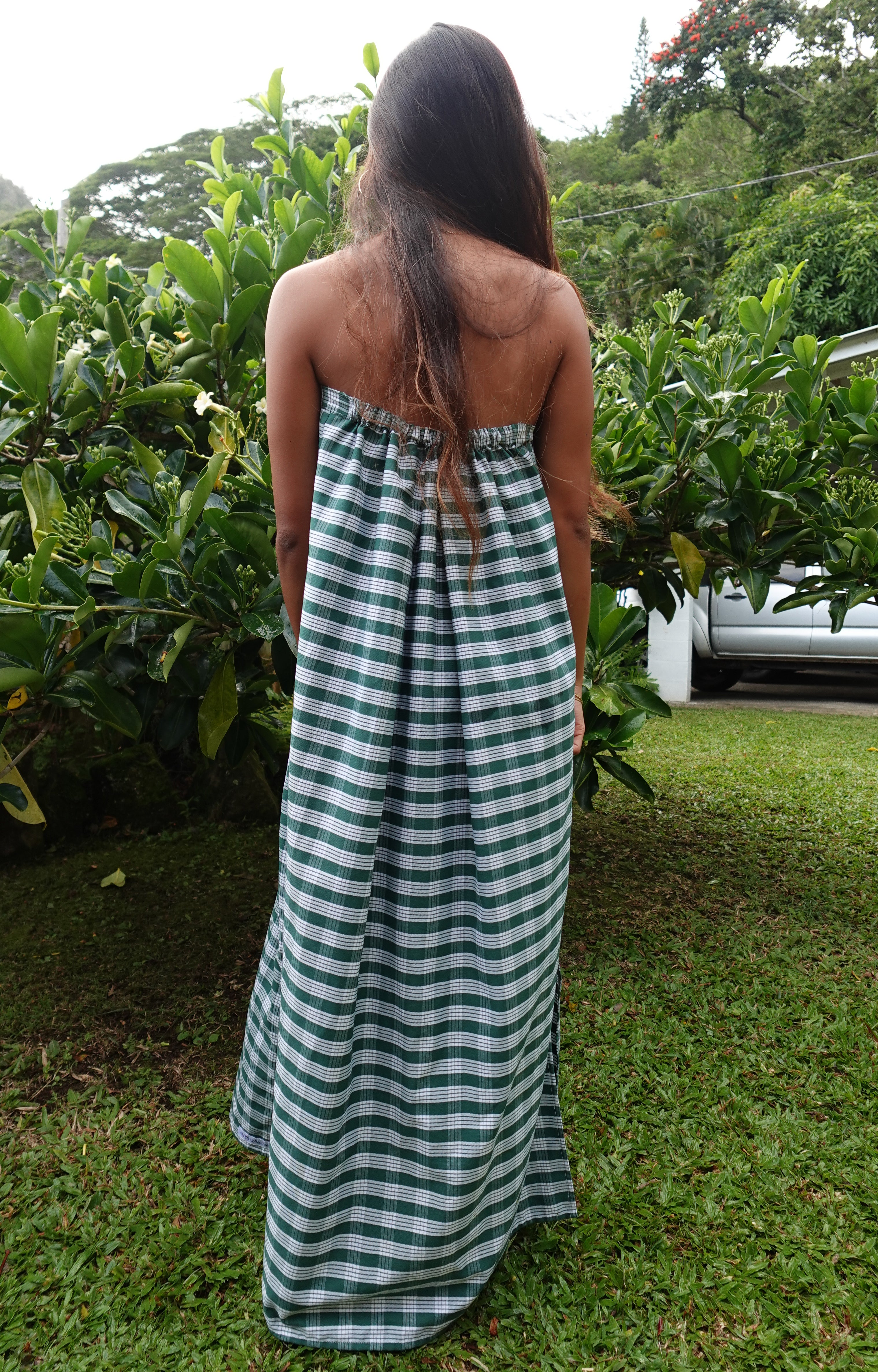Lia Maxi Dress in Green