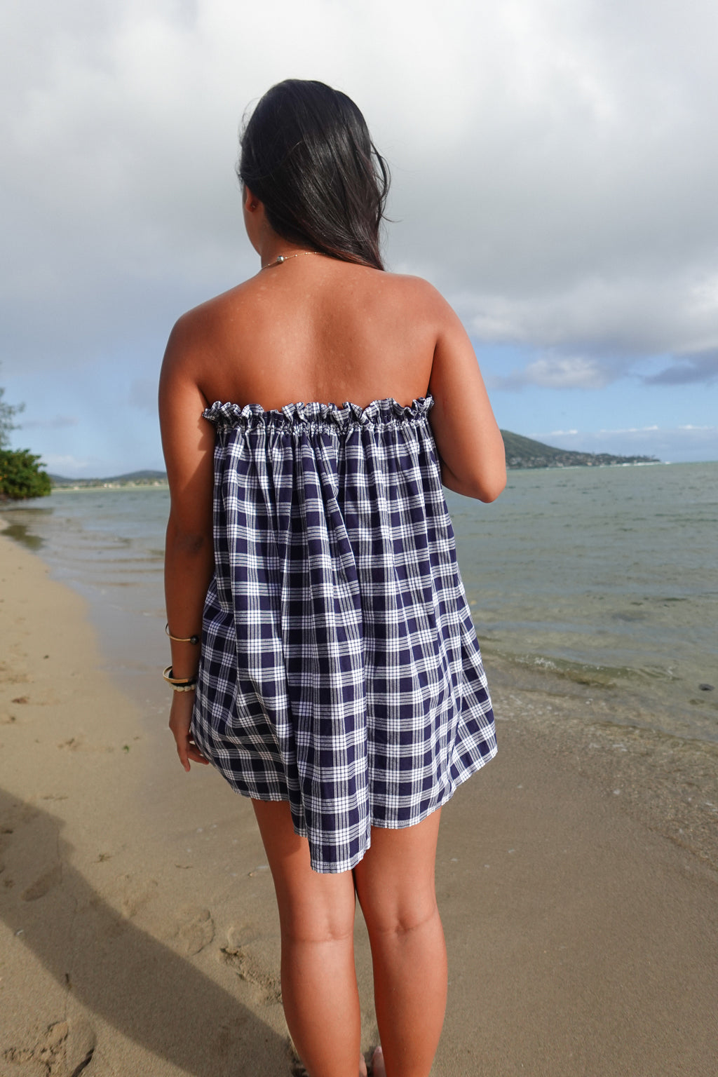 Gabby Mini Dress in Navy