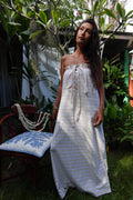 Isabella Maxi Dress in Butter Yellow