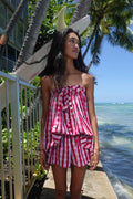 Gabby Dress Set in Wine