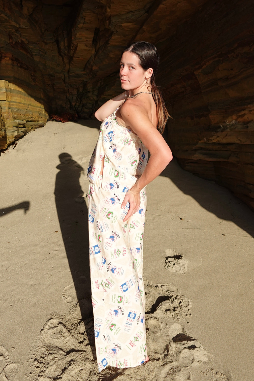 Kamana Pant Set in RICE