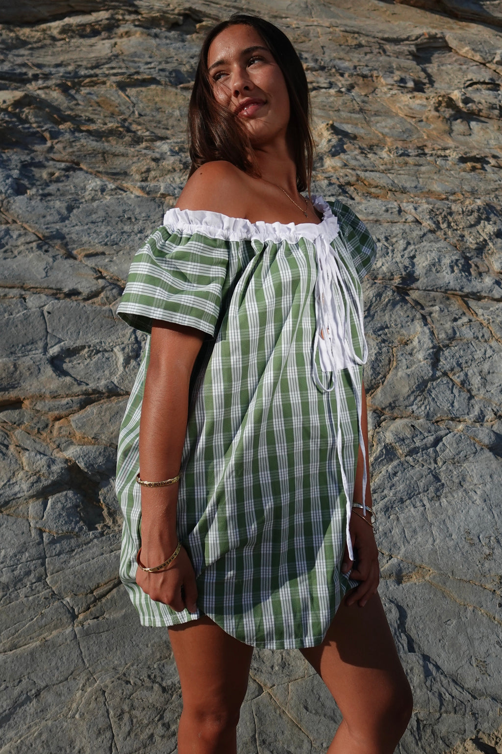Malia Dress in Sage