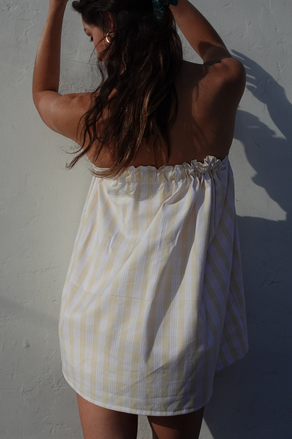 Gabby Dress Set in Butter Yellow