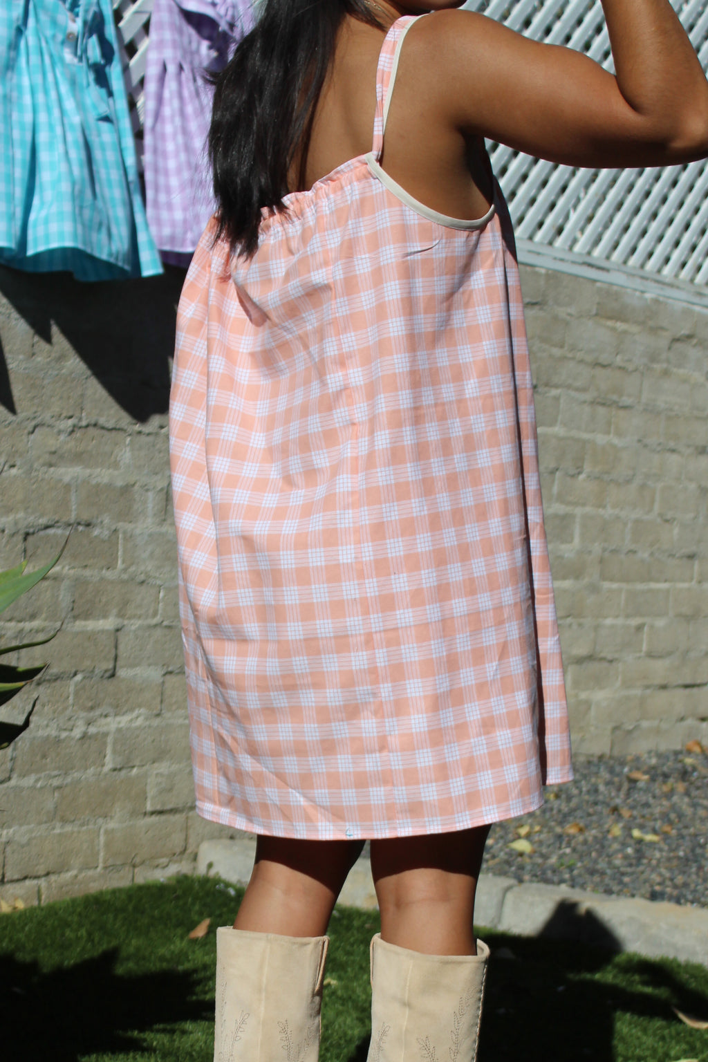 Makenna Dress in Coral
