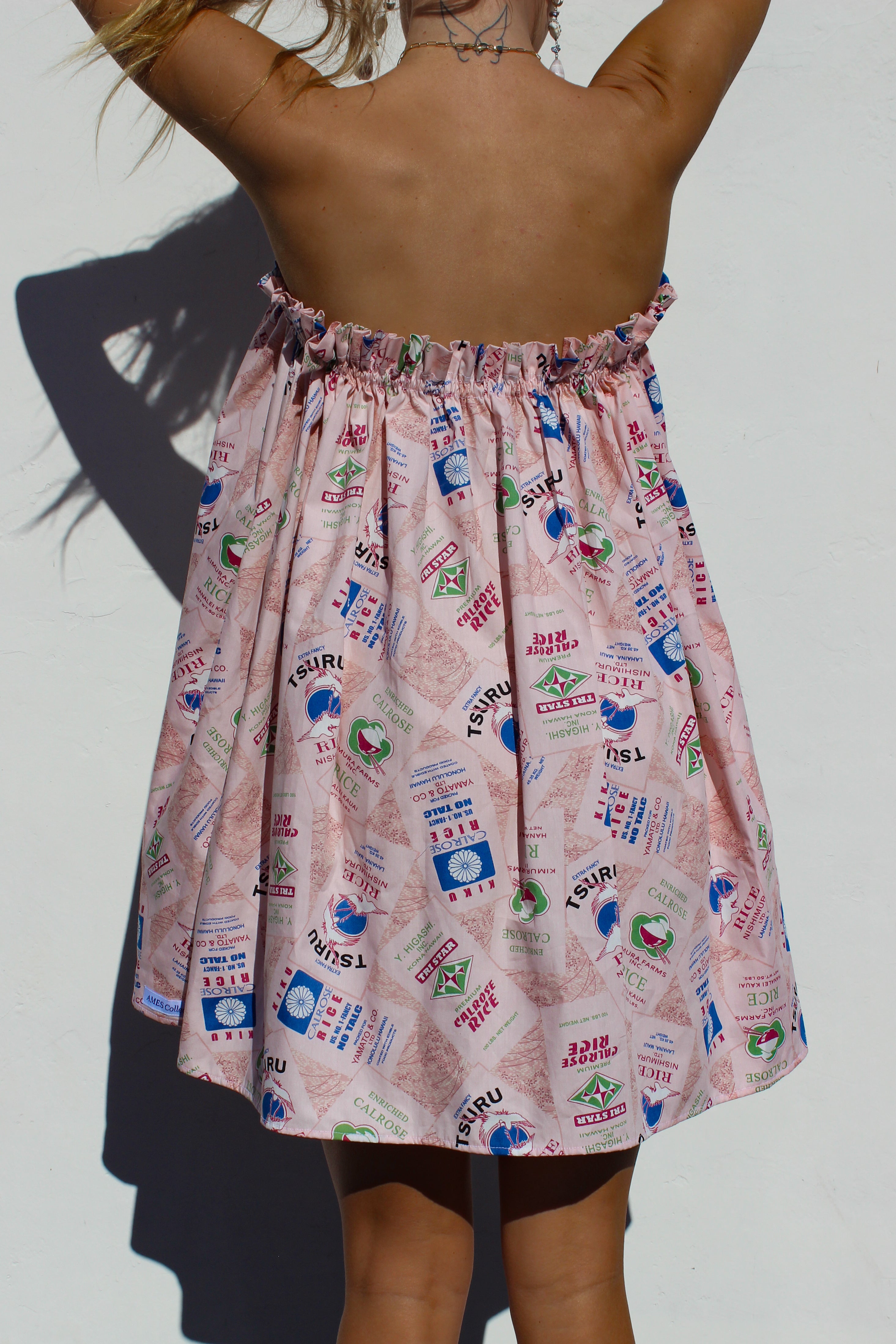 VINTAGE RICE Dress in Pink