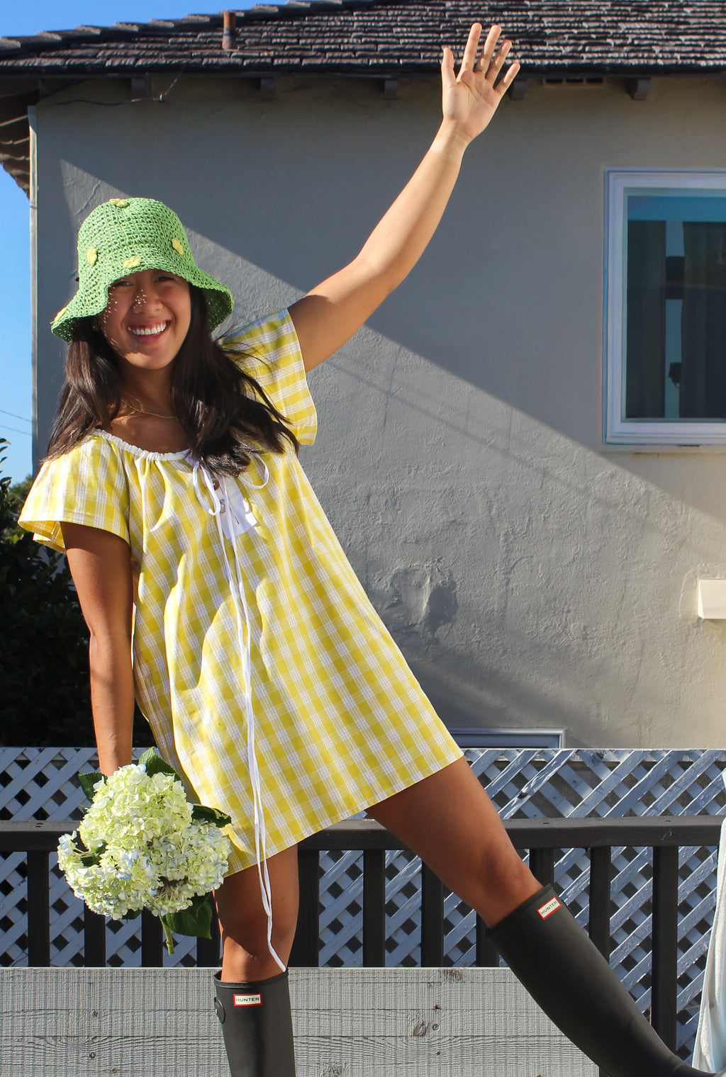 Malia Dress in Yellow