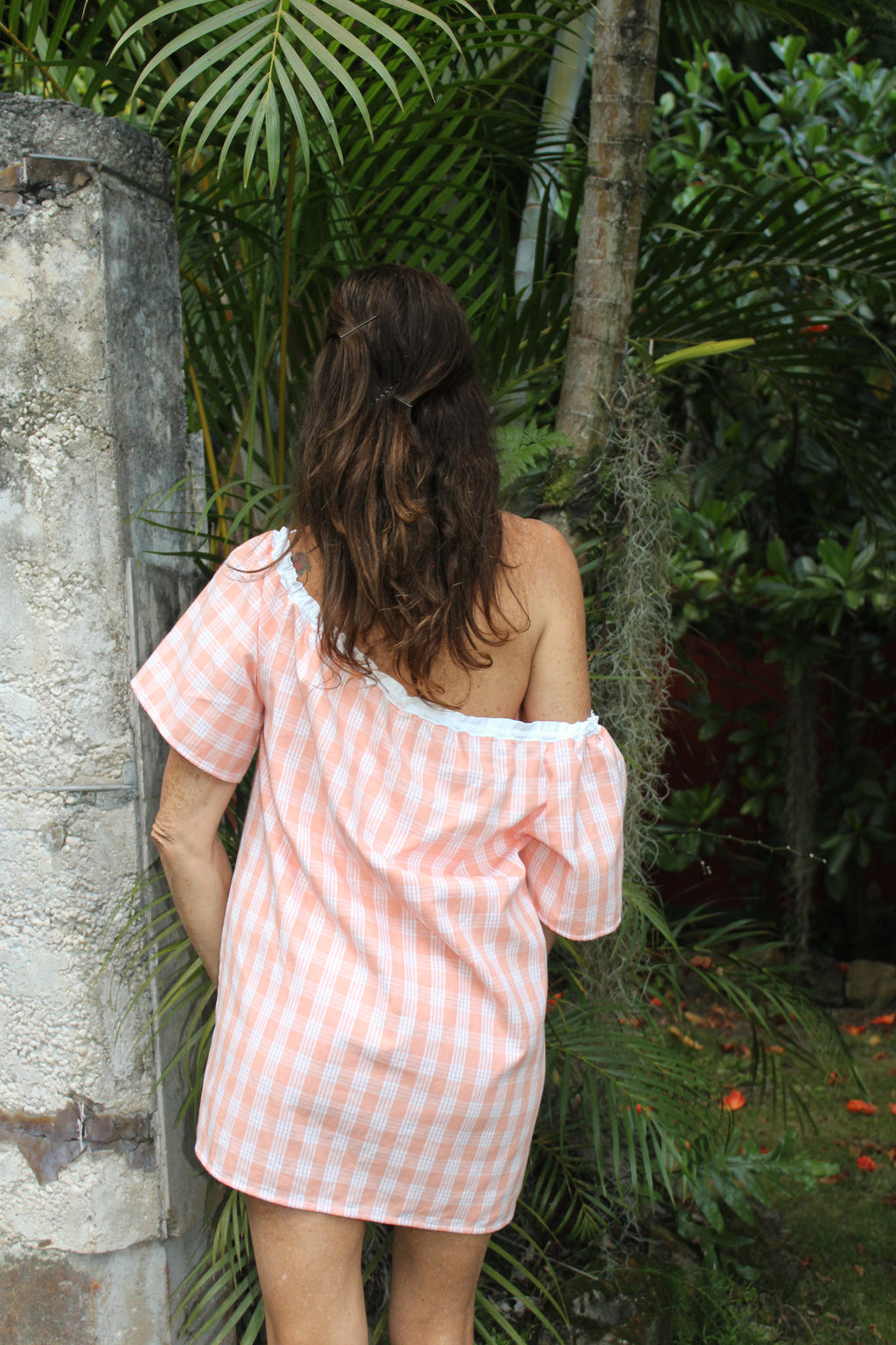 Malia Dress in Coral