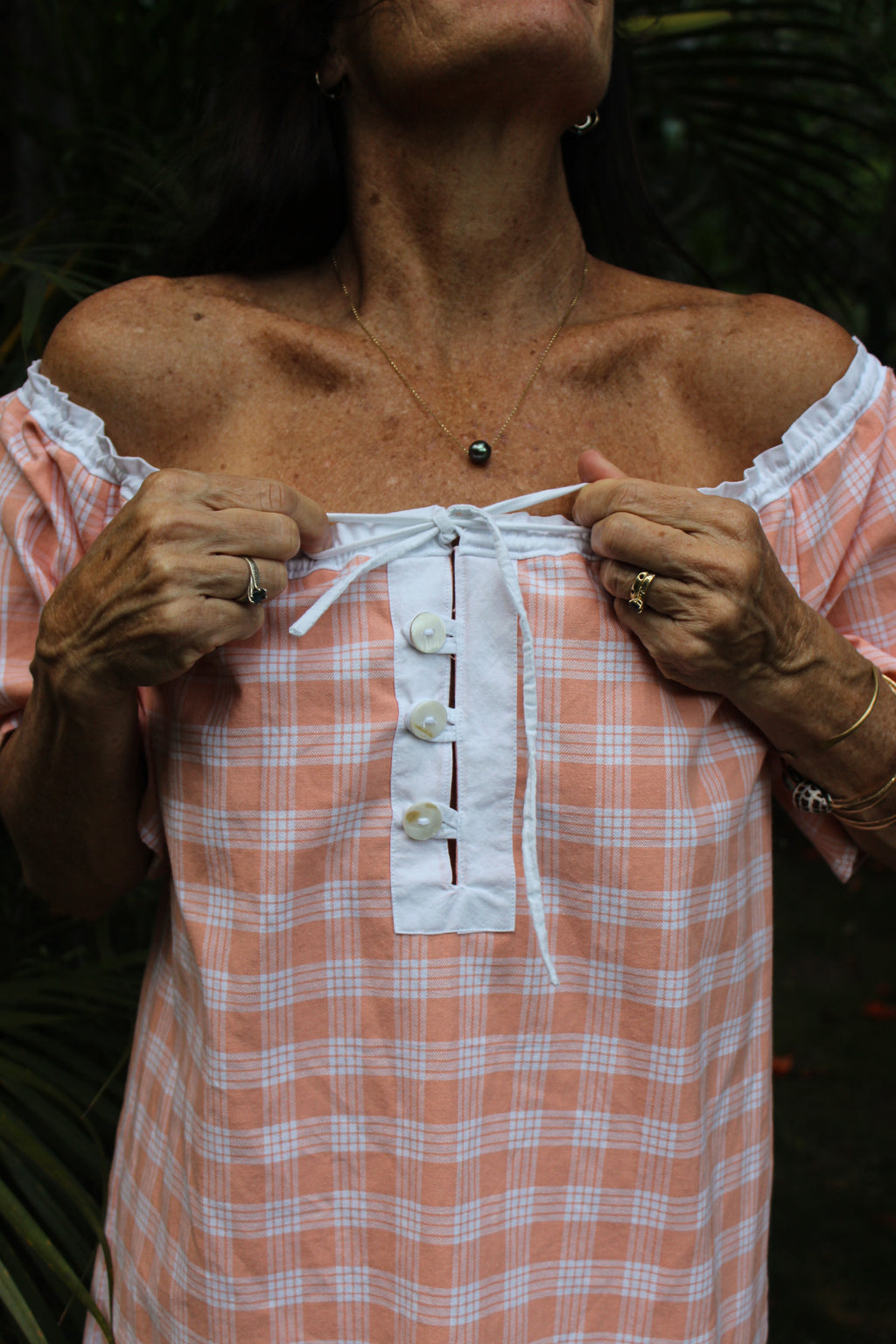 Malia Dress in Coral