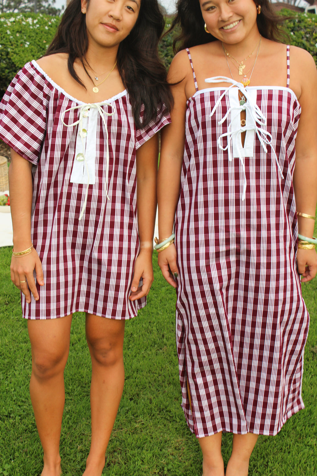 Huilee Maxi Dress in Burgundy