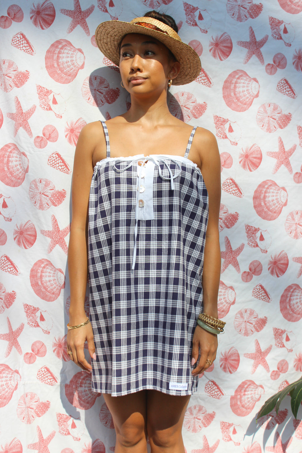 Hannah Dress in Navy